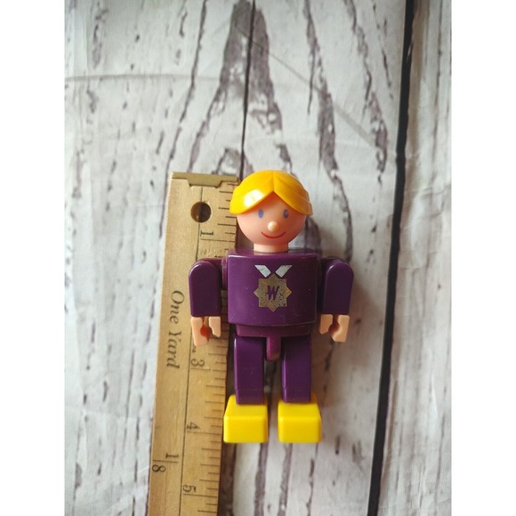 Vintage 1975 Gabriel Wannabees Purple Female Figure - Picture 5 of 5